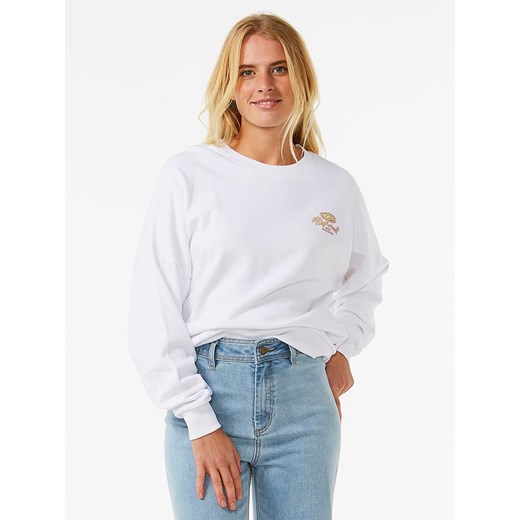 Rip Curl Bluza w kolorze białym ze sklepu Limango Polska w kategorii Bluzy damskie - zdjęcie 183666525