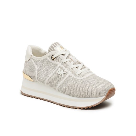 Sneakersy MICHAEL Michael Kors Monique Knit Trainer 43F3MQFSAM Szary ze sklepu eobuwie.pl w kategorii Buty sportowe damskie - zdjęcie 183668155