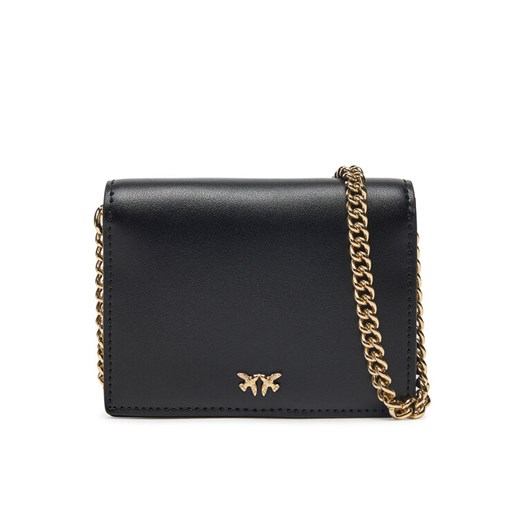 Torebka PINKO Jolie Simply Credit Card 1P21KX Y5FF Czarny ze sklepu eobuwie.pl w kategorii Kopertówki - zdjęcie 183668156