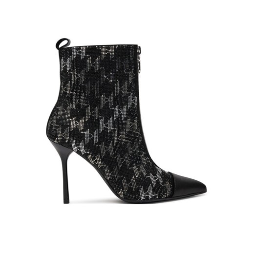 Botki KARL LAGERFELD KL30954M Czarny ze sklepu eobuwie.pl w kategorii Botki - zdjęcie 183668199