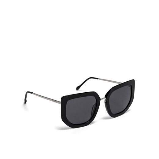 Okulary przeciwsłoneczne Nine West NW 6659S Czarny ze sklepu eobuwie.pl w kategorii Okulary przeciwsłoneczne damskie - zdjęcie 183668217