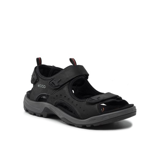 Sandały ECCO Offroad 82204412001 Czarny ze sklepu eobuwie.pl w kategorii Sandały męskie - zdjęcie 183668265