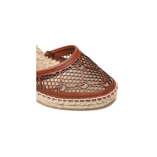 Espadryle PINKO Patty Sandalo PE 22 BLKS1 1H211A Y86A Brązowy Pinko 40 eobuwie.pl