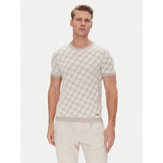 JOOP! Sweter 17 JK-17Ravao 30045832 Beżowy Modern Fit ze sklepu MODIVO w kategorii Swetry męskie - zdjęcie 183669485