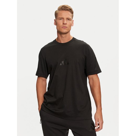 adidas T-Shirt Z.N.E. JE3069 Czarny Regular Fit ze sklepu MODIVO w kategorii T-shirty męskie - zdjęcie 183669507