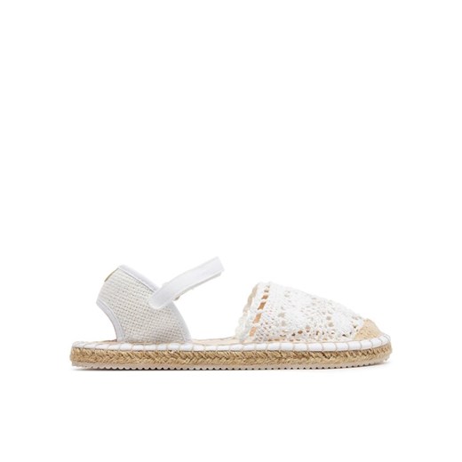 Mayoral Espadryle 47554 Biały ze sklepu MODIVO w kategorii Espadryle damskie - zdjęcie 183669577