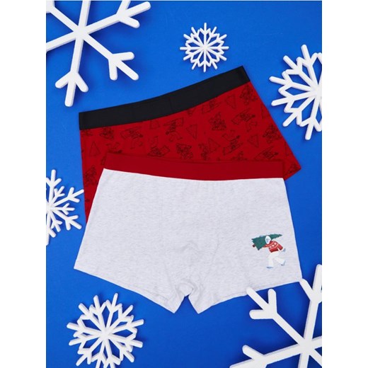Sinsay - Bokserki Classic 2 pack - wielobarwny ze sklepu Sinsay w kategorii Majtki męskie - zdjęcie 183672225