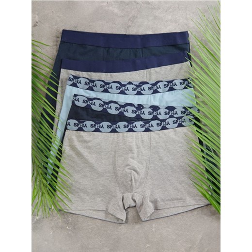 Sinsay - Bokserki Classic 5 pack - granatowy ze sklepu Sinsay w kategorii Majtki męskie - zdjęcie 183672237