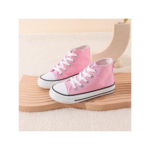 Rock &amp; Joy Sneakersy w kolorze jasnoróżowym ze sklepu Limango Polska w kategorii Trampki dziecięce - zdjęcie 183673696