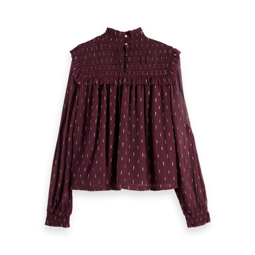 Scotch &amp; Soda Bluzka w kolorze bordowym 34 okazyjna cena Limango Polska