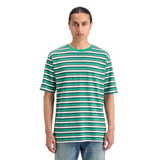 Scotch &amp; Soda Koszulka w kolorze turkusowo-szaro-białym ze sklepu Limango Polska w kategorii T-shirty męskie - zdjęcie 183674868