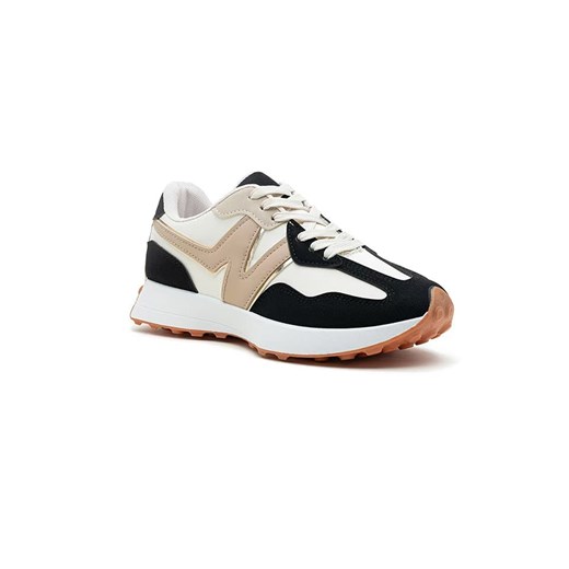 Foreverfolie Sneakersy w kolorze czarno-oliwkowym ze sklepu Limango Polska w kategorii Buty sportowe damskie - zdjęcie 183674929