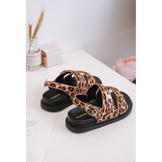 Rock &amp; Joy Sandały w kolorze beżowo-brązowym Rock & Joy 29 okazja Limango Polska