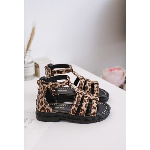 Rock &amp; Joy Sandały w kolorze beżowo-brązowym Rock & Joy 35 wyprzedaż Limango Polska