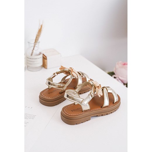 Rock & Joy sandały dziecięce złote 