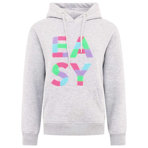 Zwillingsherz Bluza &quot;EASY&quot; w kolorze szarym ze sklepu Limango Polska w kategorii Bluzy damskie - zdjęcie 183675015