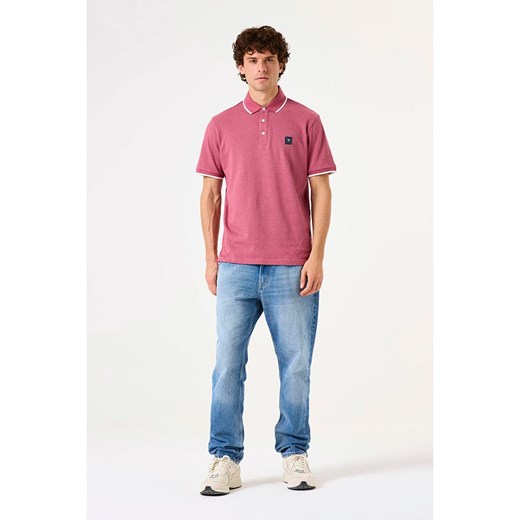 Garcia Koszulka polo w kolorze jasnoróżowym ze sklepu Limango Polska w kategorii T-shirty męskie - zdjęcie 183675507