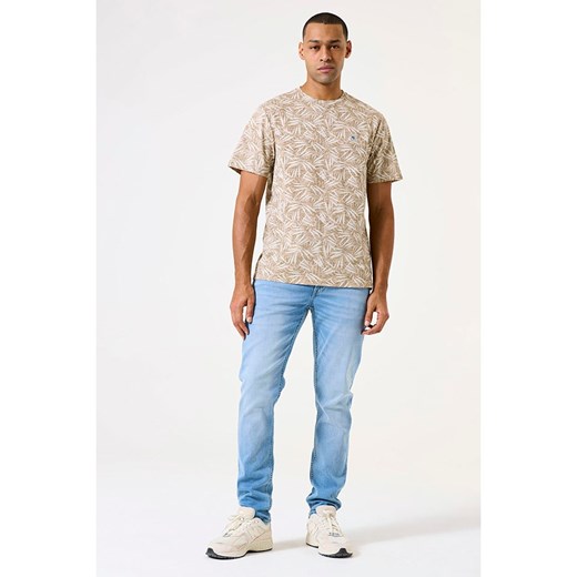 T-shirt męski Garcia z krótkim rękawem casualowy 
