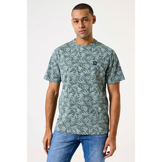 T-shirt męski biały Garcia 