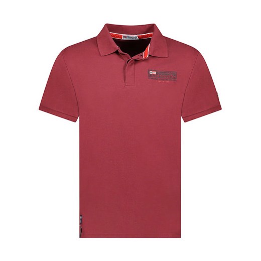 Geographical Norway Koszulka polo &quot;Koffroy&quot; w kolorze bordowym ze sklepu Limango Polska w kategorii T-shirty męskie - zdjęcie 183675708