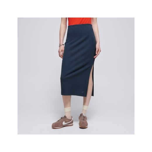 NIKE SPÓDNICZKA W NSW NK CHLL KNT RIB MD SKIRT ze sklepu Sizeer w kategorii Spódnice - zdjęcie 183675767