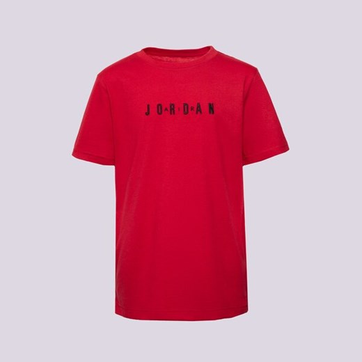 JORDAN T-SHIRT JDB MJ WORDMARK EMB CREW BOY ze sklepu Sizeer w kategorii T-shirty chłopięce - zdjęcie 183676429