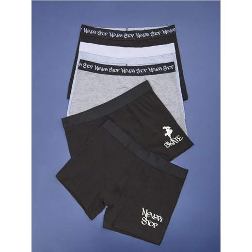 Sinsay - Bokserki Long 5 pack - wielobarwny Sinsay XXL Sinsay