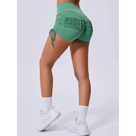 Szorty sportowe - Zielony / S ze sklepu Valetta.pl w kategorii Szorty - zdjęcie 183677279