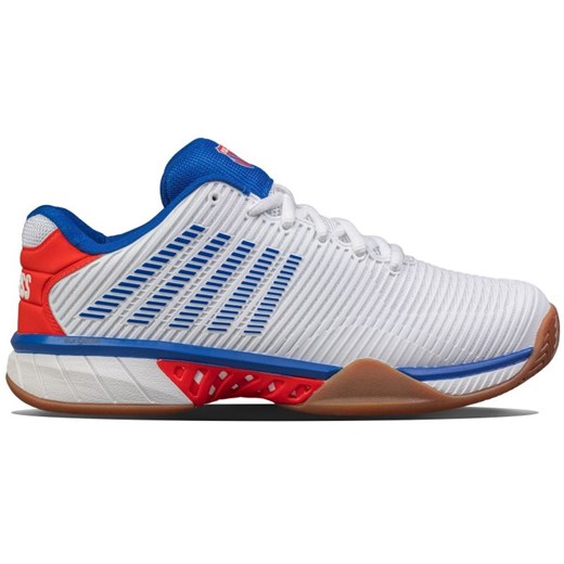 Buty do tenisa K-Swiss Hypercourt Express 2 04397-953-M białe ze sklepu ButyModne.pl w kategorii Buty sportowe męskie - zdjęcie 183677669