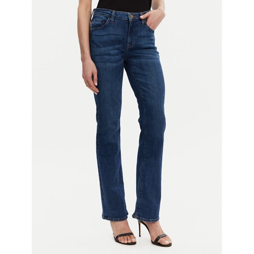 Guess Jeansy WBGA58 D4MZ0 Granatowy Straight Leg ze sklepu MODIVO w kategorii Jeansy damskie - zdjęcie 183678717