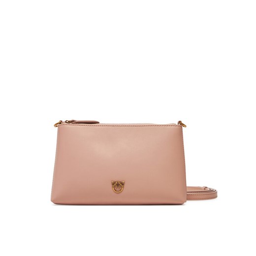 PINKO Torebka Flat Horizontal Mini PE 25 PCPL 104277 A0F1 Różowy ze sklepu MODIVO w kategorii Listonoszki - zdjęcie 183678747