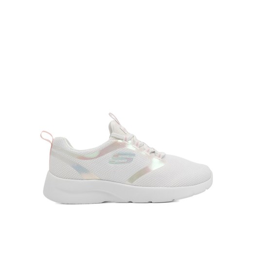 Skechers Sneakersy DYNAMIGHT 2.0 149694 WPK Biały ze sklepu MODIVO w kategorii Buty sportowe damskie - zdjęcie 183678786