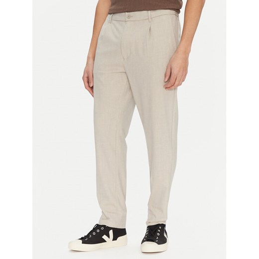 Only & Sons Chinosy Lou 22031615 Beżowy Tapered Fit ze sklepu MODIVO w kategorii Spodnie męskie - zdjęcie 183678789