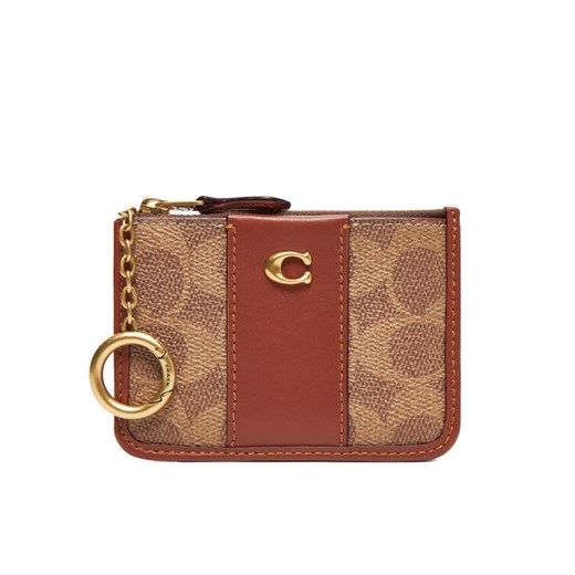Coach Etui na karty kredytowe CI185 B4XHG Brązowy ze sklepu MODIVO w kategorii Etui - zdjęcie 183678838