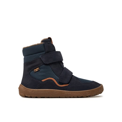 Froddo Kozaki Barefoot Tex Winter G3160233 S Niebieski ze sklepu MODIVO w kategorii Buty zimowe dziecięce - zdjęcie 183678889