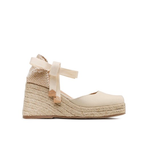 Castañer Espadryle Tina Jute/001 023071-203 Biały ze sklepu MODIVO w kategorii Espadryle damskie - zdjęcie 183678897