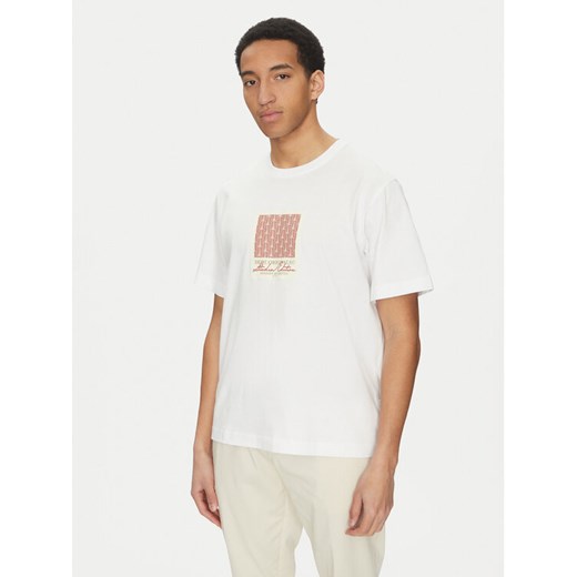 Jack&Jones T-Shirt Islington 12273019 Biały Loose Fit ze sklepu MODIVO w kategorii T-shirty męskie - zdjęcie 183678988