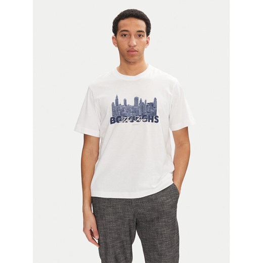Jack&Jones T-Shirt Boston 12272981 Biały Relaxed Fit ze sklepu MODIVO w kategorii T-shirty męskie - zdjęcie 183678995