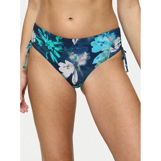 Triumph Dół od bikini Summer Fleur 10222314 Niebieski ze sklepu MODIVO w kategorii Stroje kąpielowe - zdjęcie 183679019