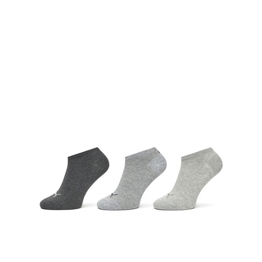 Puma Zestaw 3 par niskich skarpet unisex 938624 Szary Puma 43_46 MODIVO