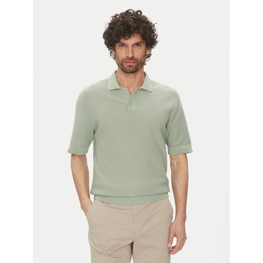 Only & Sons Polo Tony 22033571 Zielony Regular Fit ze sklepu MODIVO w kategorii T-shirty męskie - zdjęcie 183679038