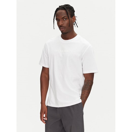 Jack&Jones T-Shirt Recharge 12273070 Biały Relaxed Fit ze sklepu MODIVO w kategorii T-shirty męskie - zdjęcie 183679049