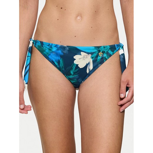 Triumph Dół od bikini Summer Fleur 10222309 Niebieski ze sklepu MODIVO w kategorii Stroje kąpielowe - zdjęcie 183679068