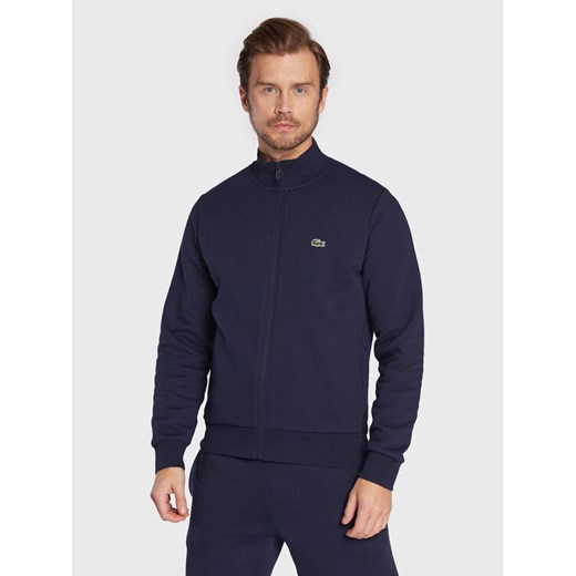 Lacoste Bluza SH9622 Granatowy Regular Fit ze sklepu MODIVO w kategorii Bluzy męskie - zdjęcie 183679087