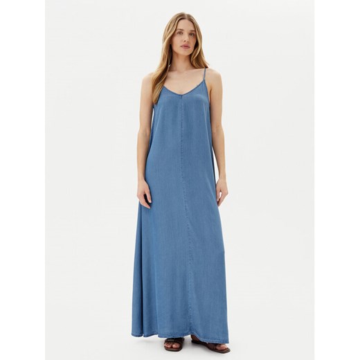 ONLY Sukienka letnia Charis 15337932 Niebieski Loose Fit ze sklepu MODIVO w kategorii Sukienki - zdjęcie 183679099