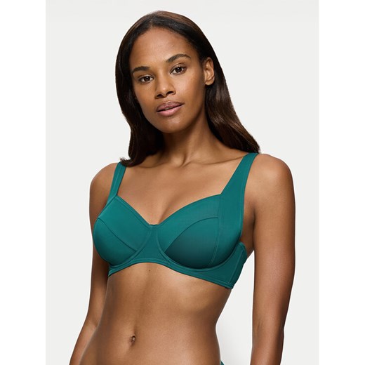 Triumph Góra od bikini Summer Mix&Match 10214534 Zielony ze sklepu MODIVO w kategorii Stroje kąpielowe - zdjęcie 183679116