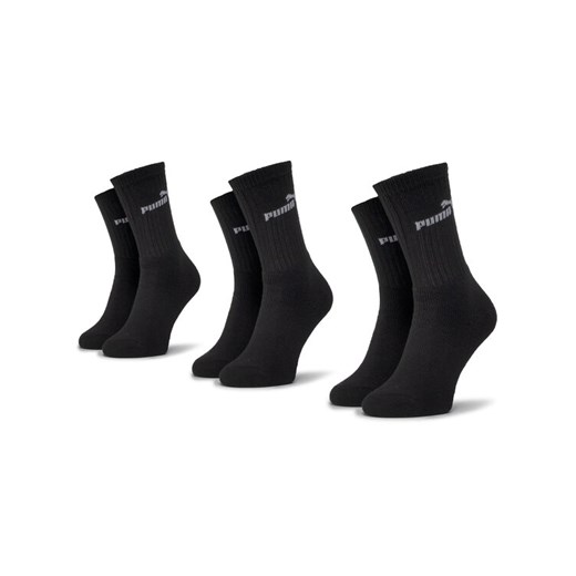 Puma Zestaw 3 par wysokich skarpet damskich 90712901 r. 35/38 Czarny Puma 35_38 MODIVO