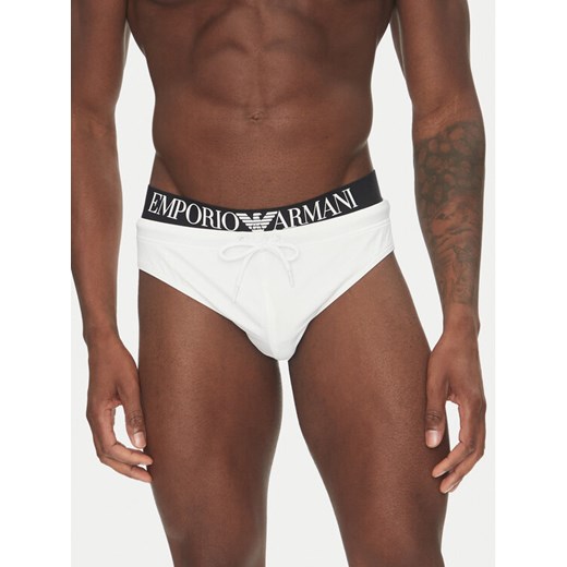 Emporio Armani Kąpielówki EM000582 AF12329 U0002 Biały ze sklepu MODIVO w kategorii Kąpielówki - zdjęcie 183679176