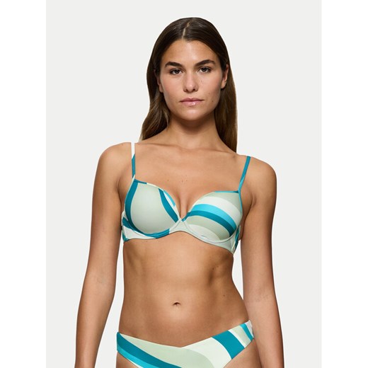 Triumph Góra od bikini Summer Mix&Match 10222231 Niebieski ze sklepu MODIVO w kategorii Stroje kąpielowe - zdjęcie 183679179