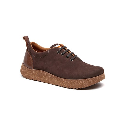 Comfortfusse Skórzane sneakersy w kolorze brązowym Comfortfusse 39 okazyjna cena Limango Polska